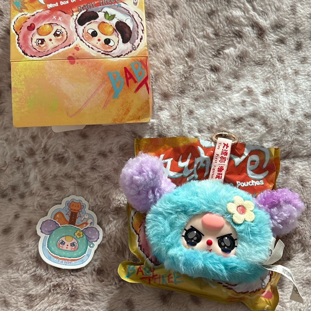 Baby Three Storage Pouch CONFIRMED Puppy with Special Eyes
